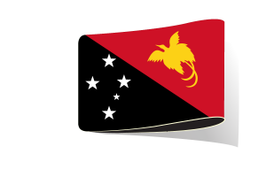 Papua New Guinea Flag Illustration Clipart flag