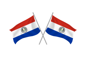 Paraguay Waving Friendship Flag flag