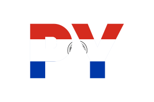 Paraguay Country Code flag
