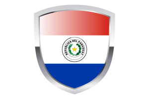 National Flag of Paraguay Clipart flag