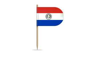 Paraguay Flag for Desk, Table flag