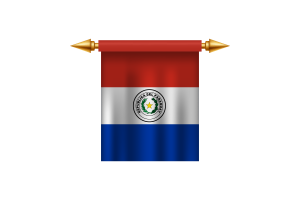 Paraguay Emblem flag