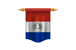 Paraguay Flag Royal Banner flag