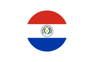 Paraguay Flag Circle Vector Free flag