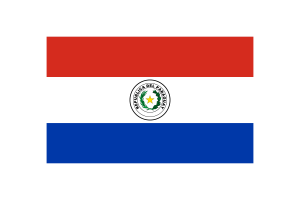 Paraguay Flag Triangle Vector Illustration flag