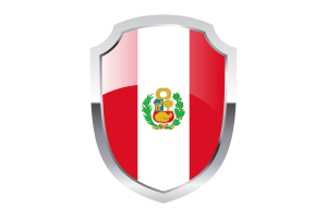 Peru Shield Logo flag