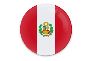 Peru Flag Vector Art flag