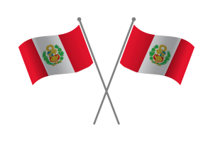 Peru Friendship Flag flag