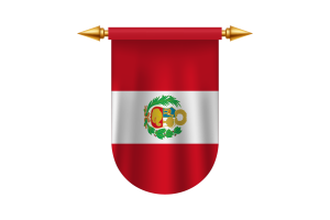 Peru Flag Emblem Vector Images flag