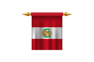 Peru Emblem flag
