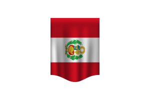Peru Flag Banner flag