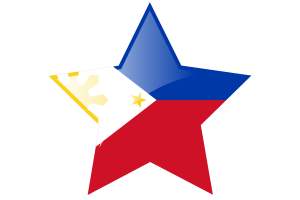Philippines Flag Star Icon flag