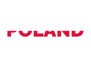 Poland Text Art flag