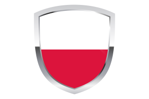 National Flag of Poland Clipart flag