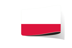 Poland Flag Illustration Clipart flag