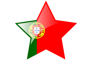 Portugal Flag Star Icon flag