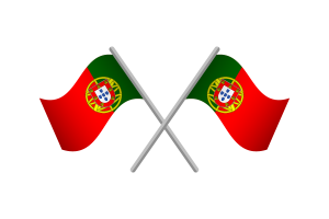 Portugal Flag Emblem Vector Free flag