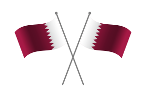 Qatar Friendship Flag flag