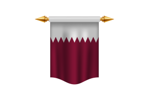 Qatar Flag Royal Banner flag