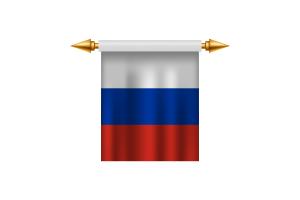 Russia Emblem flag
