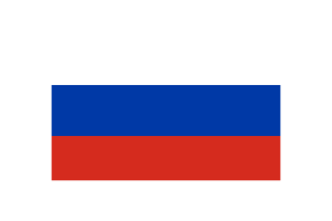 Russia Flag Triangle Vector Illustration flag