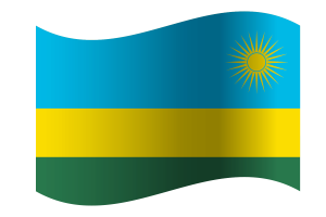Republic of Rwanda flag