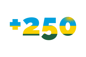 Rwanda Calling Code flag