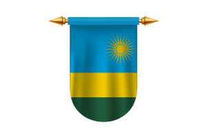 Rwanda Flag Emblem Vector Images flag