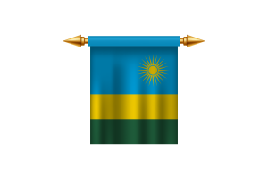 Rwanda Emblem flag