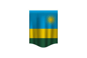 Rwanda Flag Banner flag