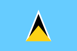 Flag of Saint Lucia flag