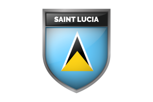 Saint Lucia Flag flag
