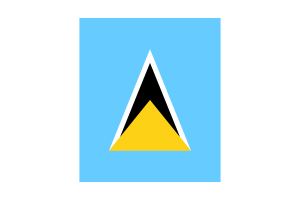Saint Lucia Flag (Download SVG, PNG) flag