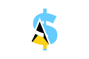 Saint Lucia Currency icon flag