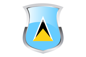 Saint Lucia Pride Flag flag