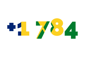 Saint Vincent and the Grenadines Calling Code flag