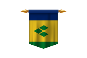 Emblem of the Saint Vincent and the Grenadines flag