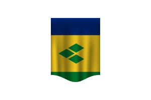 Saint Vincent and the Grenadines Flag Banner flag