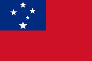 Flag of Samoa flag