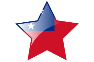 Samoa Flag Star Icon flag