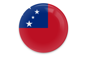 Samoa Flag Vector Art flag