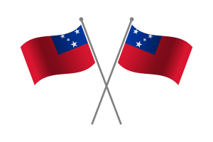 Samoa Friendship Flag flag