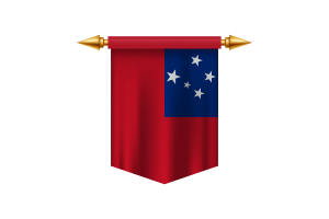 Emblem of the Independent State of Samoa flag