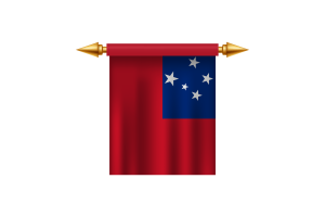 Samoa Emblem flag