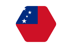 Samoa Flag Vector Illustration flag