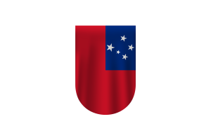 Samoa Flag Vector Free Dowanlod (SVG,PNG) flag
