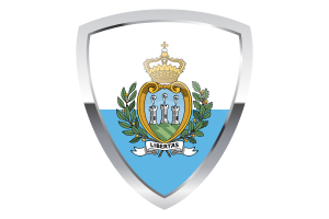 San Marino Shield Flag flag