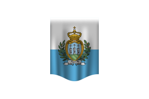 San Marino Flag Banner flag
