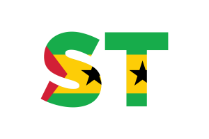 São Tomé Country Code flag