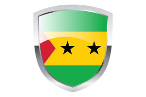 National Flag of São Tomé Clipart flag